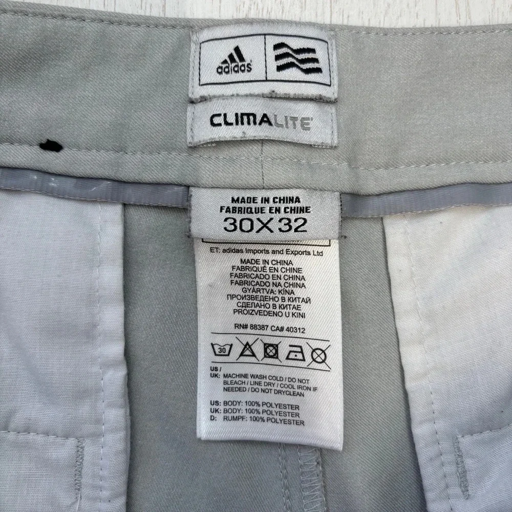 Adidas Climalite‎ 30 x 32 Gray Pants